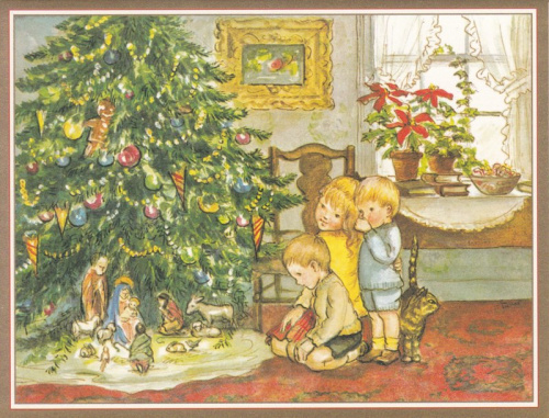 children-creche-christmas-tree-caspari-77210-lores